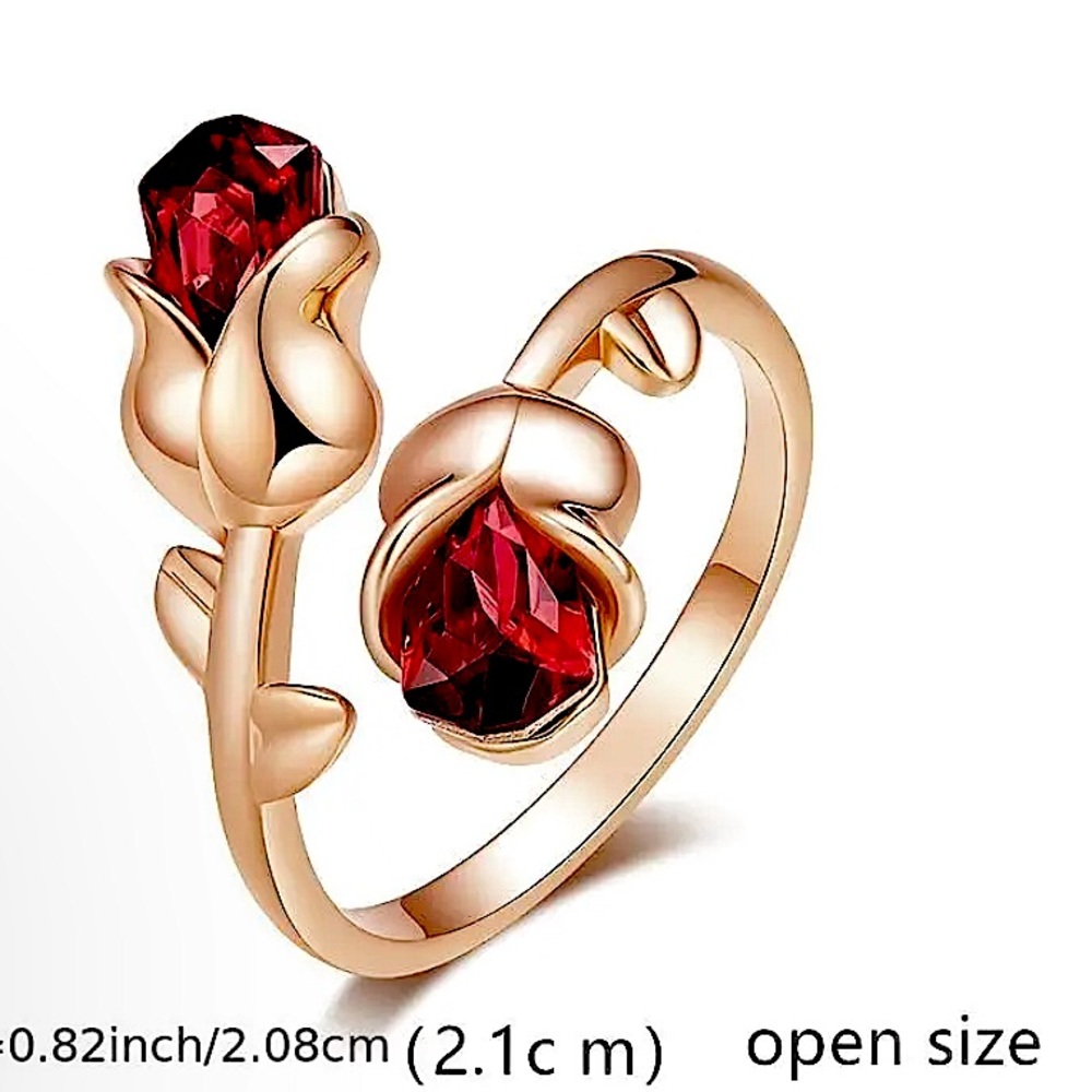 Adjustable Rose Ring - Picture 4 of 9